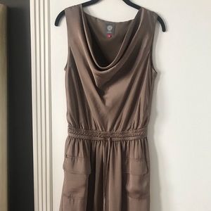 Vince Camuto Sleeveless Cowl Neck Cargo Dress